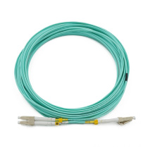 OM3 LC LC UPC Duplex MM LSZH Optical fiber Patch Cords for Network